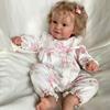 Cute Chubby 60cm Maddie Reborn Baby Toddler Doll 50cm Full Vinyl/Cloth Body Optional Rebirth Doll Already Finished 3D Paint Skin Baby Dolls for Kids