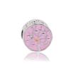 Fashion Pink Hope Charm Beads Suitable For Bracelets And Necklaces Romantic Heart Shape Women Jewelry