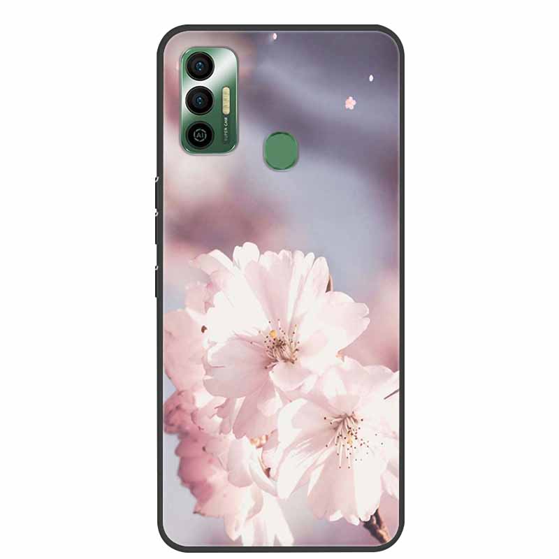 Для Tecno Spark 7 Чехол Роскошный Силиконовый Мягкий ТПУ Чехол для Телефона Для Tecno Spark 7 Pro Spark 7P Spark7 Защитный KF6 Coque