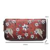 Johnature Retro Hand Painted Womens Wallets And Purses Genuine Leather Phone Purse Wallet Card Holder Hand Wallet