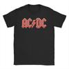 Classical AC Rock Band DC Logo T-Shirt for Men Women Round Collar Cotton T Shirt Short Sleeve Tees Party Clothing