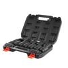 VEVOR Axle Nut Impact Socket Set, 1/2" Drive Deep 6+12-Point 14-Piece Metric Spindle Nut Socket Set