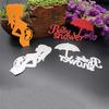 Mum Pregnancy Baby Shower Metal Cutting Dies Stencils for DIY Scrapbooking Photo Album Decorative