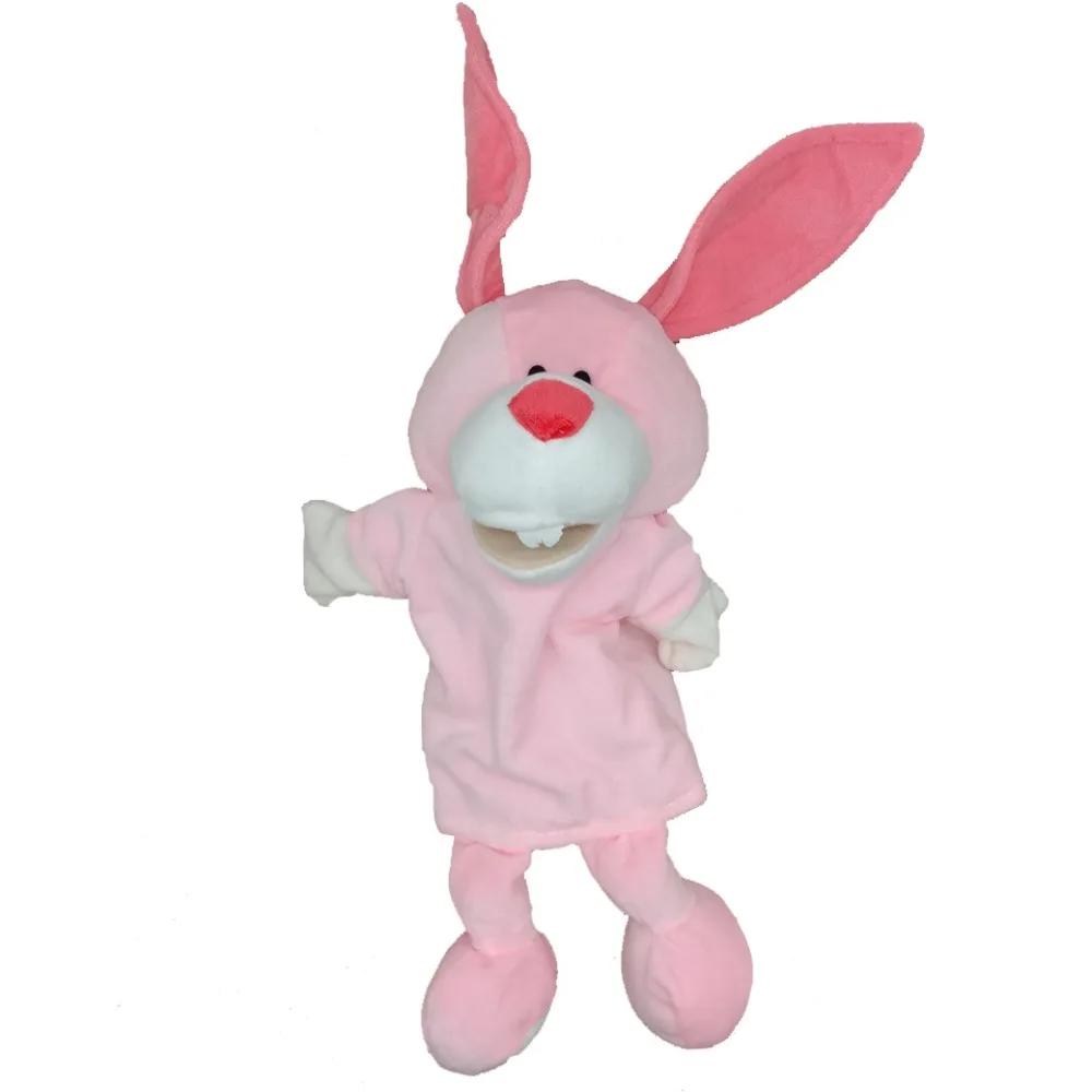 Jungle Animals Animal Hand Puppet Appease Toys Early Education Plush Hand Doll Lion Elephant Pig Stuffed Animals