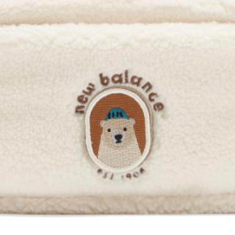 New Balance Полиэстеровая сумка через плечо, сумка кроссбоди, сумка-тоут Обычная Детская Белая New Balance 8PD42013-IV