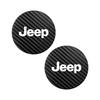 Для Jeep 2 шт. Кожаная подставка под стакан Антишумная Подушка-подставка под стакан для воды Для Jeep Renegade Compass Grand Cherokee Wrangler Patriot Rubi