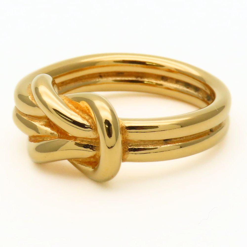 Used HERMES Scarf ring Head metal 9.6g gold plating