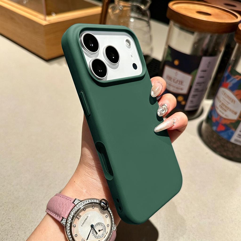 Модный Мягкий Чехол для iPhone 17 16 15 14 13 12 11 Pro Max Ударопрочный Минималистичный Чехол для Air 16e 17e 16 15 14 Plus Аксессуары