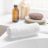 Serviette de toilette - Elegante - 30 x 50 cm - 100% coton - 600 gr/cm² - Blanc
