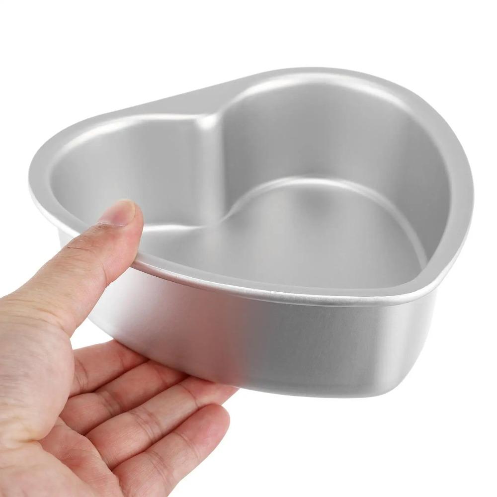 Aluminum Zinc Zinc Alloy Chocolate Cake mold Non Stick Metal Heart Cake Baking Pan Desserts