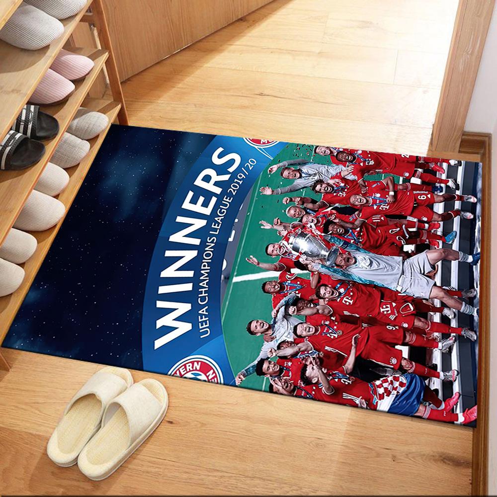 Bayern Munich Area Rug Perfect for Balcony Bedrooms Decorate room Study room Antislip Carpet Anime Office Decor Wedding Party Gift