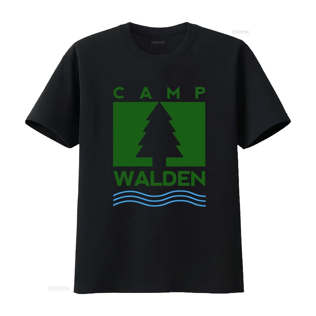 Camp Walden Ringer T Shirt Parent Trap Summer Short Sleve S 2xl Vintage Breathable Homme Stylish Stretched