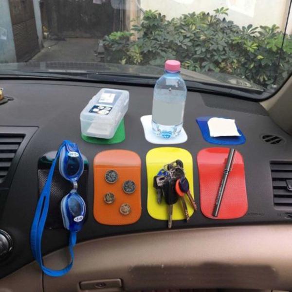 1 шт. коврик для приборной панели автомобиля противоскользящий коврик-держатель силиконовый прочный для мобильного телефона MP3 SUB