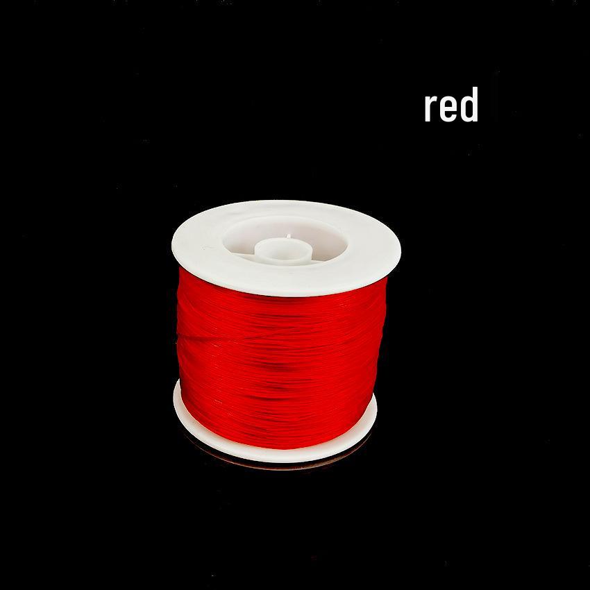 Эластичный шнур для бисера с кристаллами: Высококачественная, износостойкая спандекс-леска для изготовления украшений ручной работы