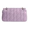 Coach Tabby 26 Logo Jacquard Quilted Flap Napa Leather Hobo Crossbody Bag Medium Women bags Light-Purple CP147-LHSF1