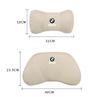 BBKJ7 Luxury Suede Car Logo Headrest Neck Pillow Lumbar Support For BMW X1 X2 X3 X5 X4 X6 X7 G30 G20 G32 G11 G12 F40 F30 F20 F10 F34