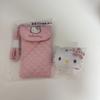 Стеганая сумка-чехол для телефона Hello Kitty Coogee + брелок для ключей