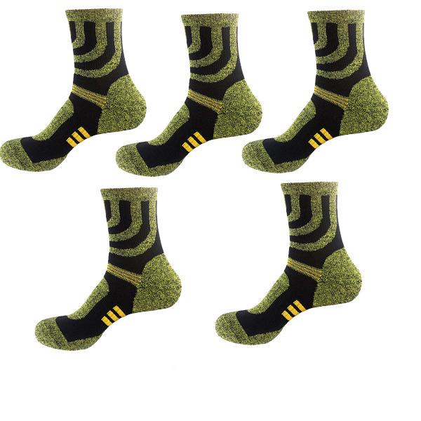 Новые уличные спортивные носки, хлопковые компрессионные носки для мужчин, модные толстые деловые мужские носки