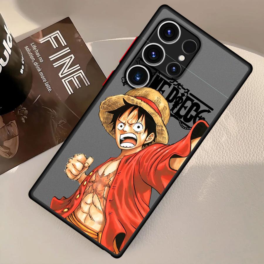 One Piece Luffy Zoro Cool Funda Back Phone Cover Case for Samsung Galaxy S26 S21 S20 FE S22 S23 FE Note 20 Ultra 10+ S24 Plus