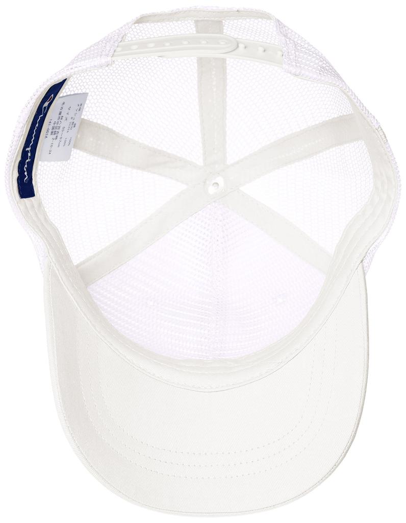 Champion Mesh Cap Sizes Kids' 141-001A, White, 53-55cm