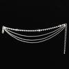 Women's 4 Layers Rhinestone Beads Sandal Beach Anklet Ankle Chain Foot Jewelry