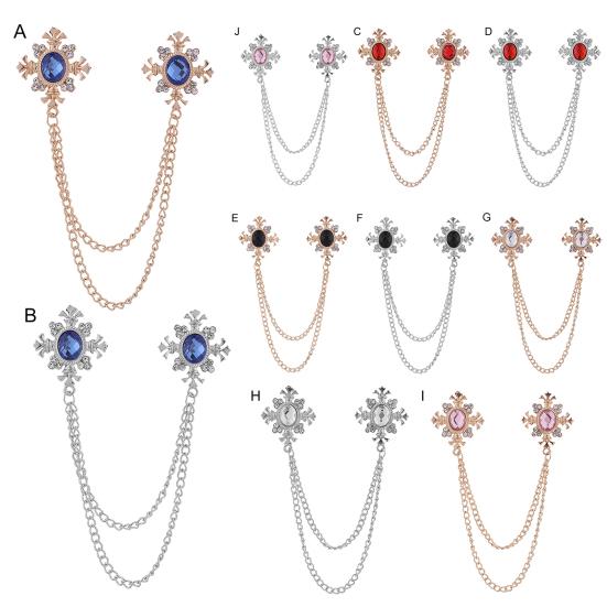 Stylish Brooch Pin Eye-catching Alloy Shining