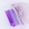 Cartoon Hairdressing Travel Set - Air cushion non damaging hair brush, mini pocket folding comb, suitable for all types of hair
