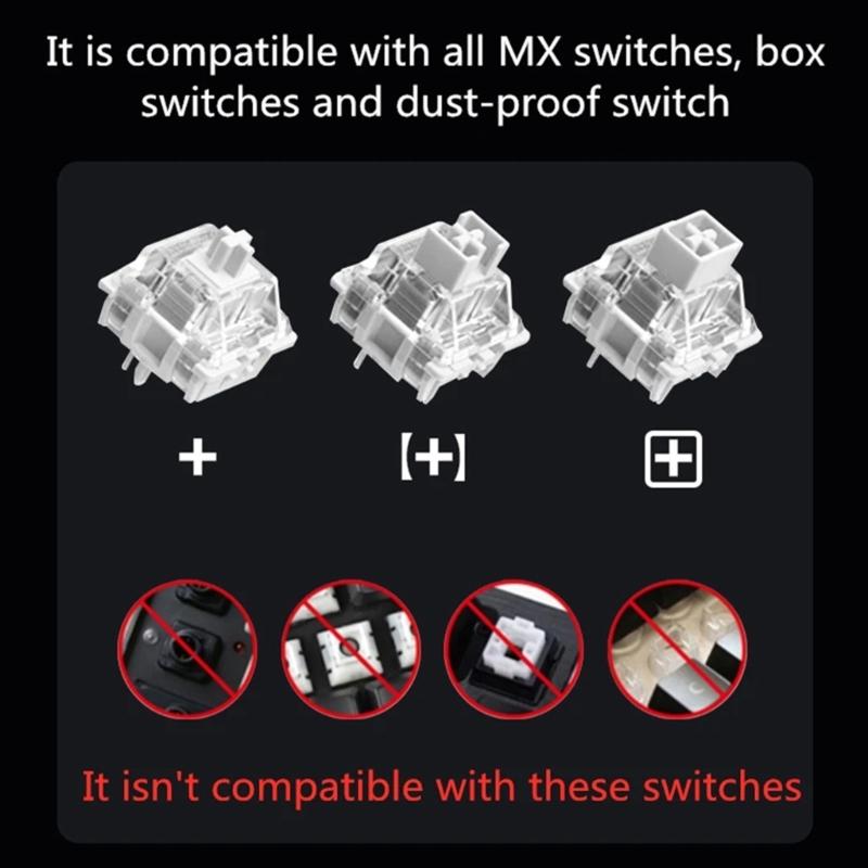 8 шт. DIY Персонализированные Колпачки для Клавиш 5-сторонняя Сублимация Красителя 6.25u Пробел Оригинальный Профиль для Игровых Механических Клавиатур