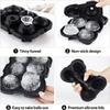 Ice Cube Mold Diamond Rose Summer Shaped Food Grade Silicone Square Ice Cube Maker Tray High Quality Mold For Bar Making Drink 6