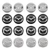 4PCS 56mm Car Wheel Hub Center Cover Replacement For Mazda 2 3 5 6 7 323 626 RX7 RX8 MX3 CX3 CX5 Axela Atenza Skyactiv Angksela