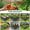Multiple Grids Grow Bag PE Raised Garden Bed Potato Grow Bag Rectangle Planting Container for Growing Vegetables Flowers Fruits