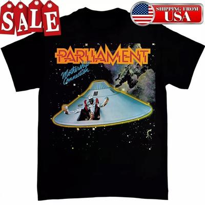 Редкая футболка Parliament Funkadelic Mothership Connection Коллекция S-5XL