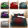 Honeycomb Hole Pattern Bedding Set 3D HD Printed Duvet Cover Pillowcase Full-size Luxury Cover Kids Men Girls Bed Cover Gift