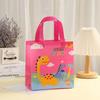 4Pcs Cartoon Dinosaur Paper Gift Bags Candy Cookies Packaging Bag Kids Jungle Animal Birthday Party Decorations Baby Shower