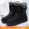 Waterproof Winter Boots for Women Faux Fur Long Plush Snow Boots Woman Platform Ankle Boots Warm Cotton Couples Shoes