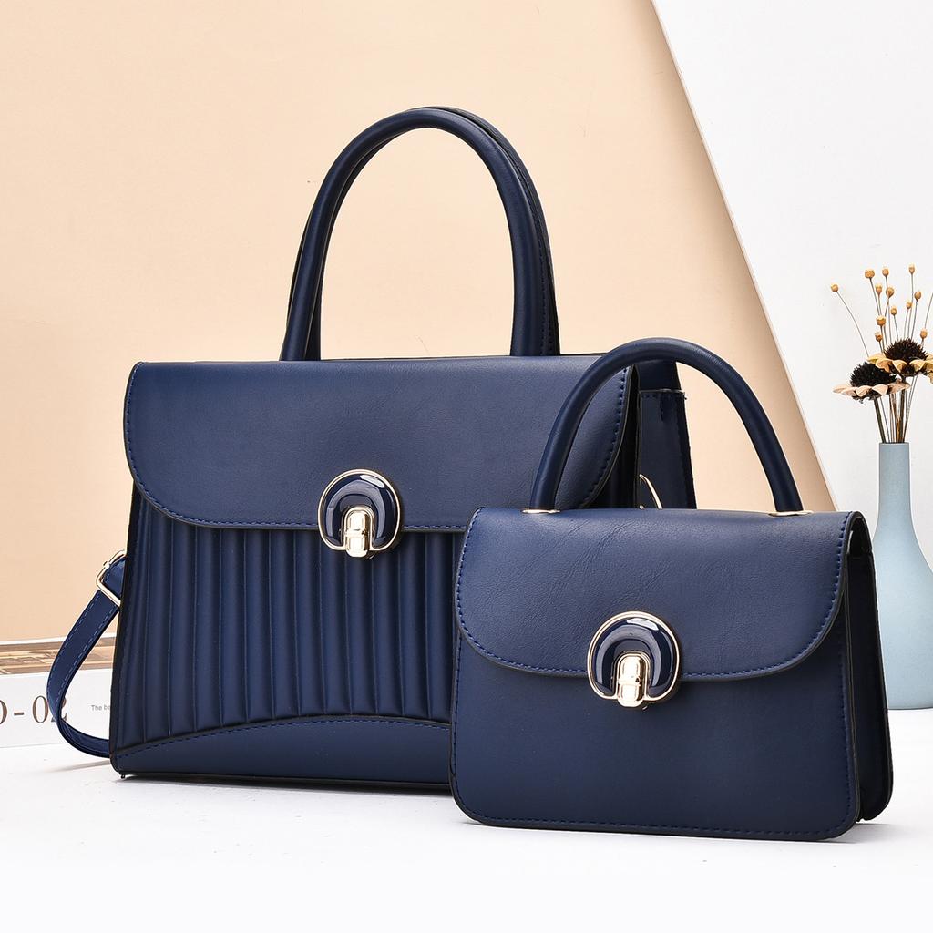 Large Capacity Bag for Women New Multi-piece Set for Women's Handbags Fashionable Trendy Commuter One-shoulder Mother-child Bag