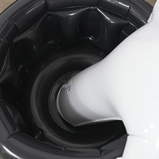 Inflatable Ghost Ice Bucket, Halloween Party Drink Tub, White Ghost Beverage Cooler for Decor, Outdoor Picnic Storage