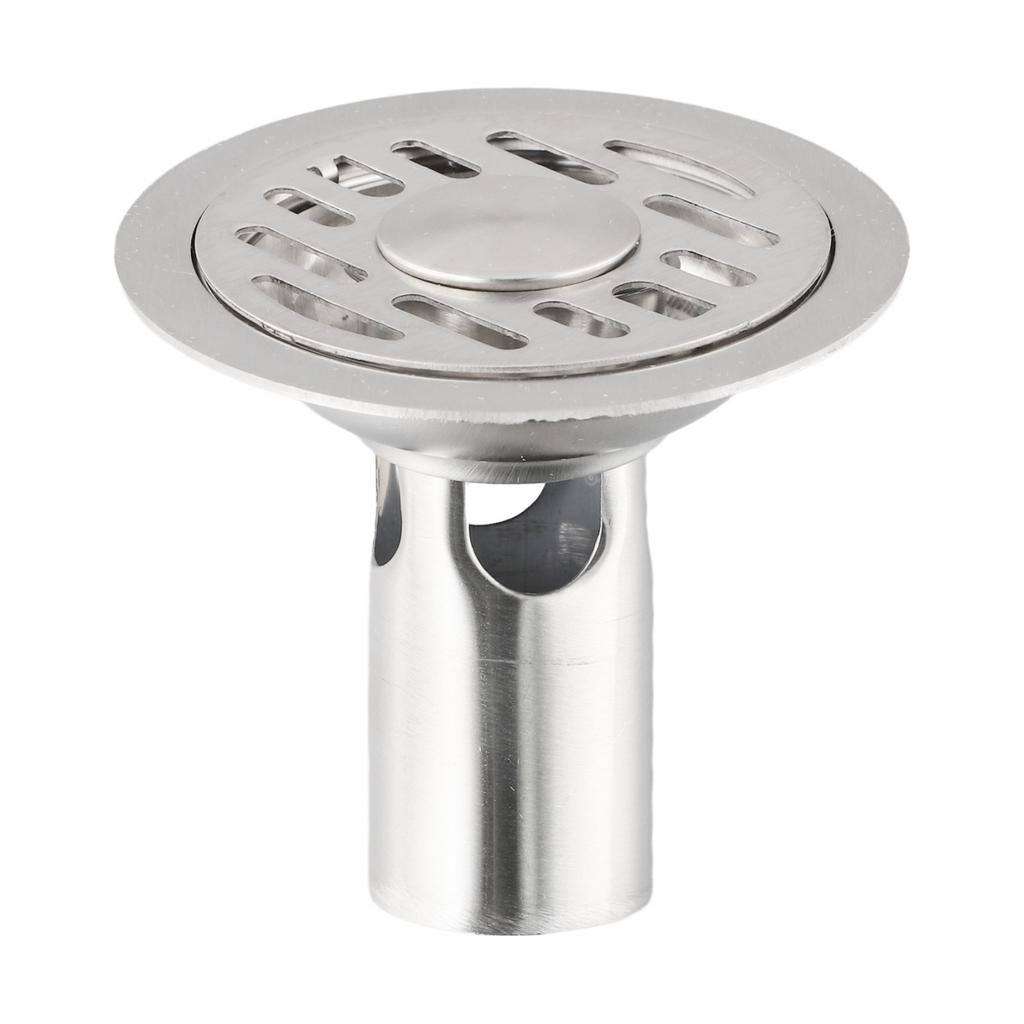 Защищающий от засоров напольный слив из нержавеющей стали, утолщенный