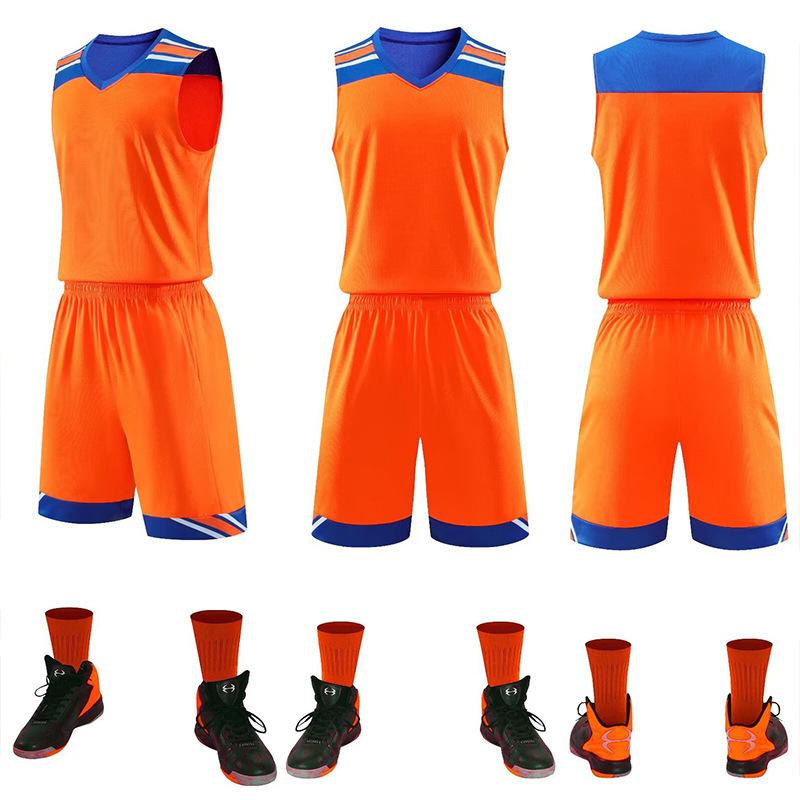 Basketball suit, competition sports training suit, vest, men's adult children's jersey, breathable summer women's