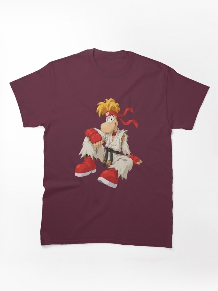 Rayman A0074 Rayman Hadouken Pose Classic Unisex T-shirt