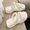 Stepping On Shit Slippers Women's Summer Wear 2025 New Popular Pregnant Women Soft Sole Two Wear Two-in-one Sandals