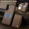 For Samsung Galaxy A36 5G Case JEEHOOD J09 RFID Blocking Card Holder Leather Back Phone Cover Magnetic Case