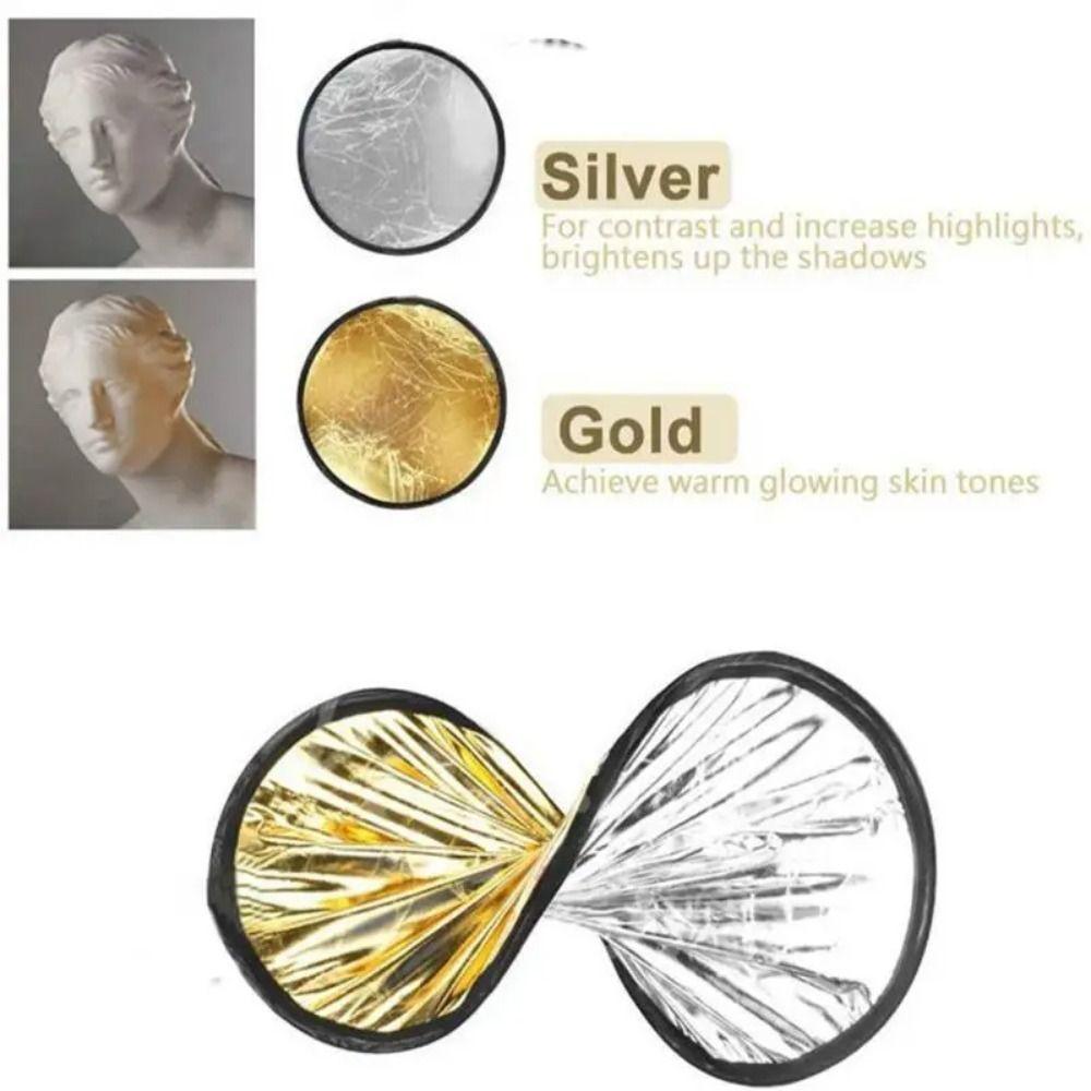 Collapsible 2/5in1 Photography Reflector Portable Polishing Plate New Light Diffuser Photo Studio