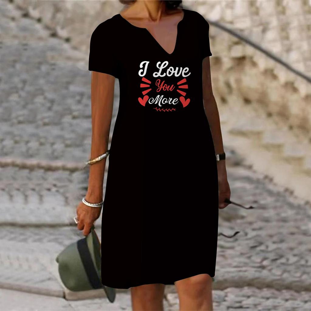 Летнее модное платье с v-образным вырезом, женское платье с коротким рукавом и леопардовым принтом, платье с английским принтом, свободное повседневное платье для женщин