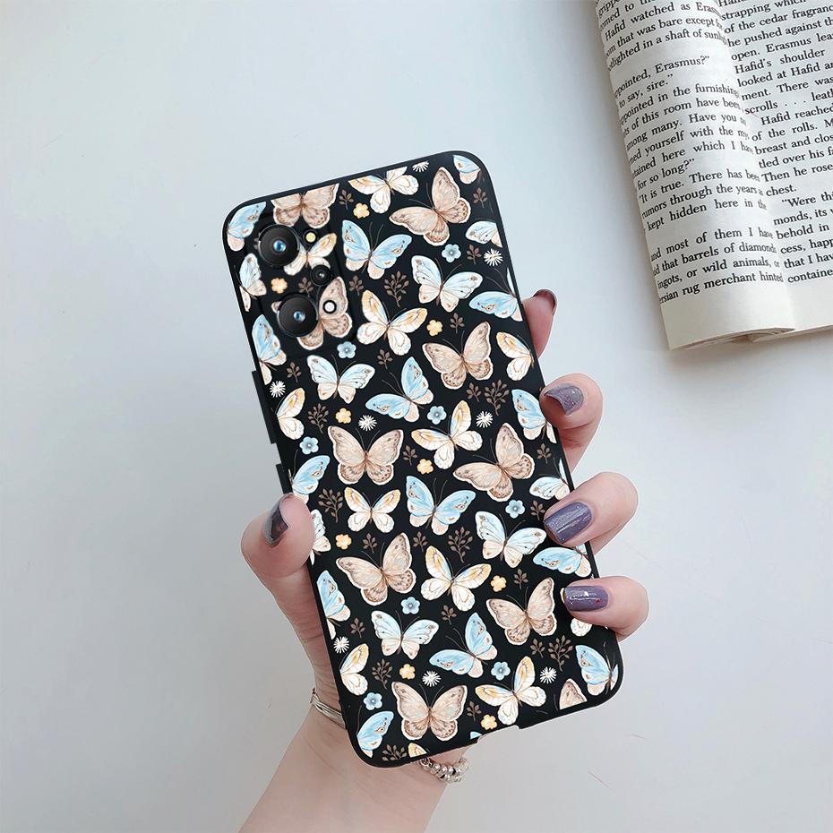 Чехол для Realme GT Neo 3T Чехол для Realme GT Neo 2 GT2 Радужный Цветок Мягкий Силикон Защитный Бампер для Телефона Чехол для Realme GT Neo 3T 2