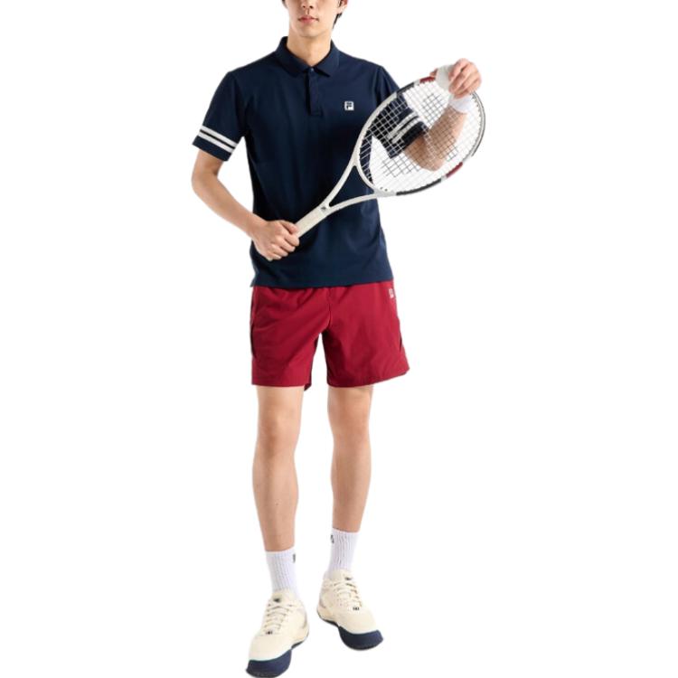 FILA Polo Shirt Men's Marine Blue FS2TSH2302M-DNA