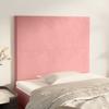VidaXL Headboard Bedroom Furniture Bed Accessories Single Bed Heads Interior Pink 90x5x118/128 3116093