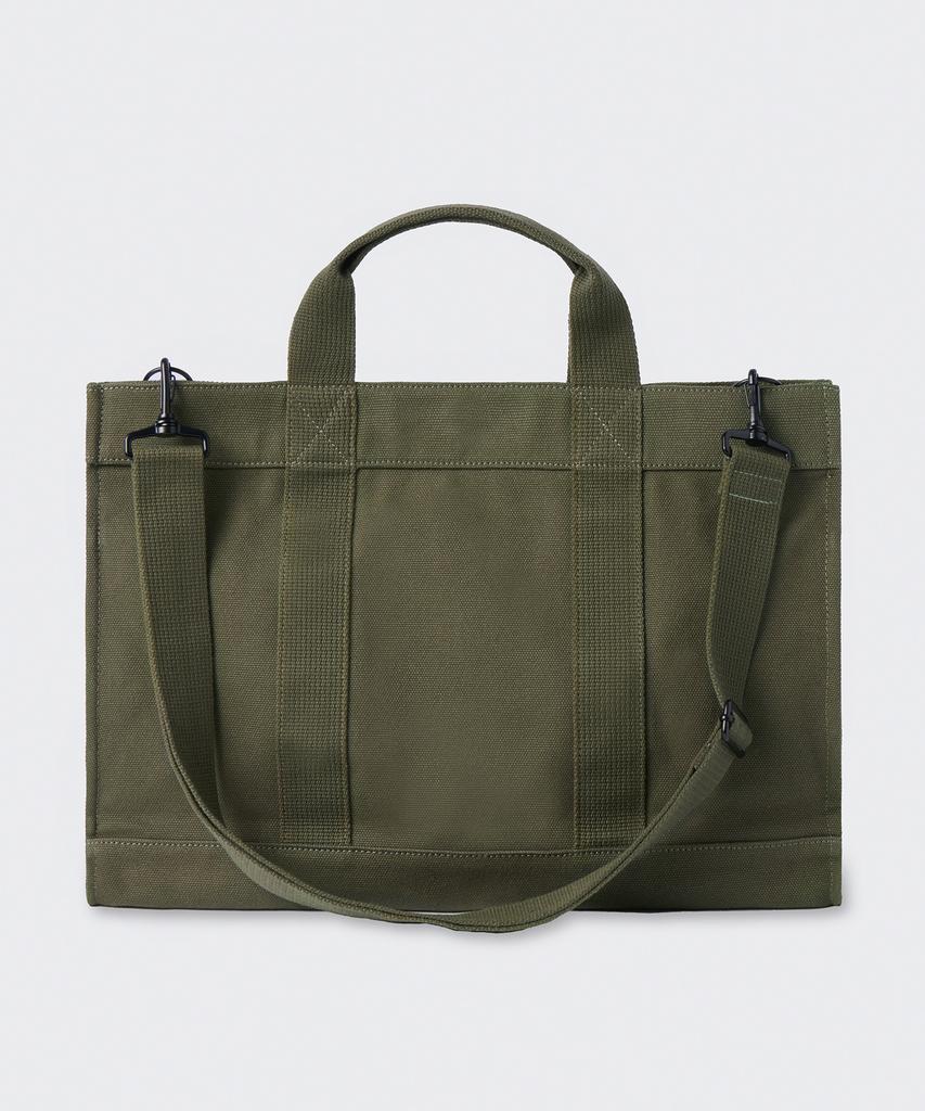 Musinsa Standard Heavy Canvas Square Tote Bag [Khaki]