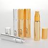 10ml Perfume Sub-bottling Lotion Hydrating Spray Bottle Electroplating UV Glass Tube Spray Bottle