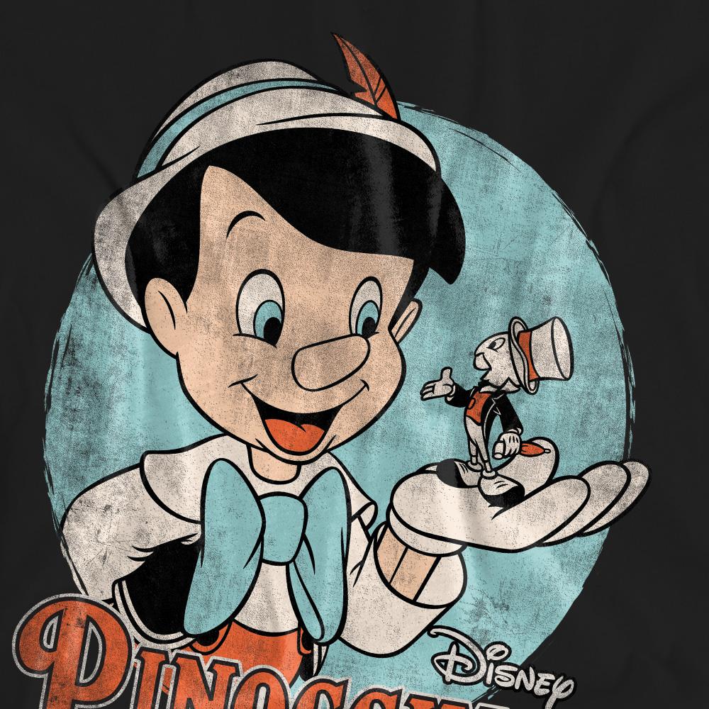 Pinocchio Unisex Adult Vintage T-Shirt
